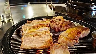 제주 함덕 맛집, 제주 현지인들이 맛보고 관광객들도 반하는 '저팔계깡통숯불구이'