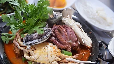 애월 한담해변 향토음식점 '백번가든',  전복낙지김치찜 맛집으로 이름 알려