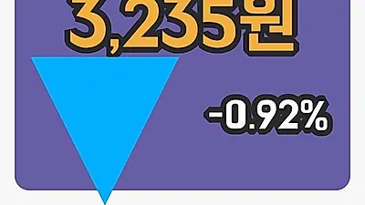 주식마감이건홀딩스 28일 3,235원 장종료그래프종합복습