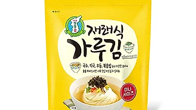 지도표성경김, 소단량 김가루 런칭