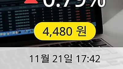 파세코 21일 4,480원 마감보고