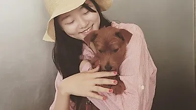 윤승아, 평화로운 일상 "강승현과 첵스"