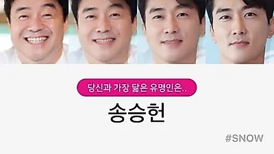 연예인 닮은꼴 찾기 '스노우 닮은 연예인' 하는법은? 백종원-송승헌, 박명수-톰크루즈 '실화?'