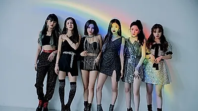 (여자)아이들, ㈜렌즈미 전속모델로 발탁