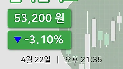 주식마감멀티캠퍼스 22일 53,200원 장 마쳐...