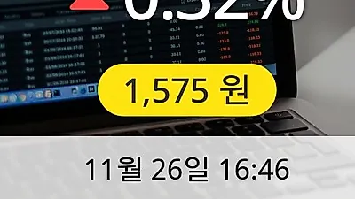 인콘 26일 1,575원 마감