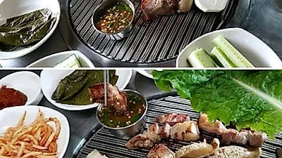 제주도 중문 흑돼지 맛집 '돈가득'에서 흑돼지 먹으며 맛있게 힐링