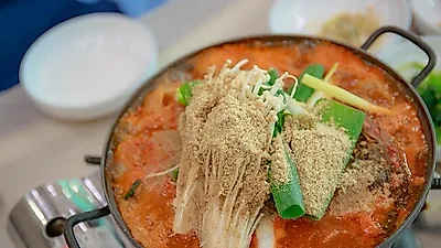 안면도 맛집 '시골밥상', 충남 태안 향토음식 궁극의 맛 게국지의 원조