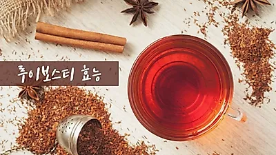 임산부도 마실 수 있는 '루이보스티효능' 확인