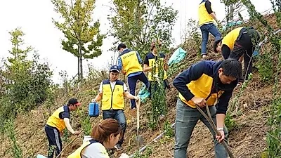 CJ헬스케어, 임직원들과 맑은 공기 만들기 봉사활동 진행
