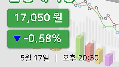 주식마감삼양패키징 17일 17,050원 장종료