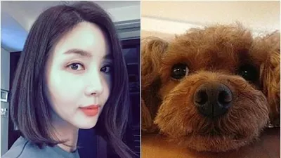 박솔미, 러블리 반려견 공개 "도토리 이제 9살"