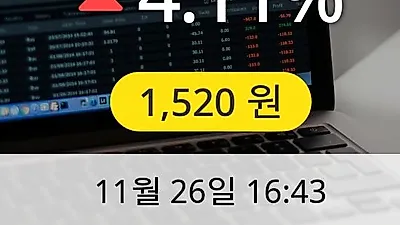비츠로시스 26일 1,520원 마감