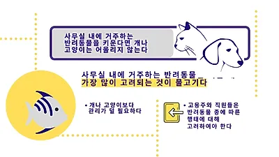 댕댕이와 출근? 반려동물 친화적인 근무 환경 만들기 전 알아야 할 것