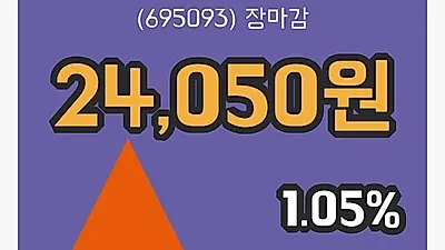 국내주식마감금강공업 3일 24,050원 마감...