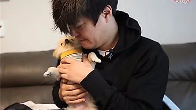 포지션 임재욱, 반려견과 함께한 일상 사진 공개