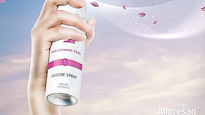 발냄새, 신발냄새까지 상쾌하게 알프레산 데오드란트 세트