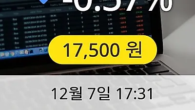 동서 7일 17,500원 장종보고
