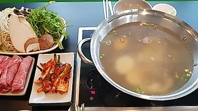회식하기 좋은 양재맛집 우리밀샤브샤브칼국수