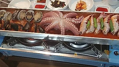 제주도 중문 맛집 '기원뚝배기' 문어통갈치조림 주문하면 생한치물회, 옥돔구이 무료