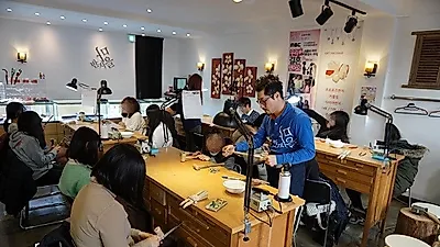"연인, 친구, 가족 모두가즐겨요." 크리스마스이색데이트 겨울방학 이색체험으로 인기 전국반지마을