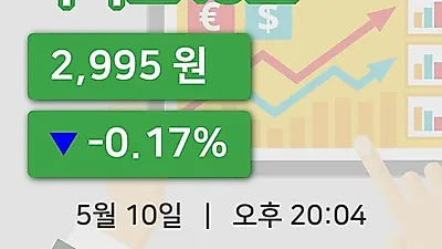 국내주식마감바다로19호 10일 2,995원 장종료그래프종합통계