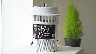 가정용 모기퇴치기 '모기낚시꾼', 화장실 날파리 제거 및 초파리 퇴치에 효과