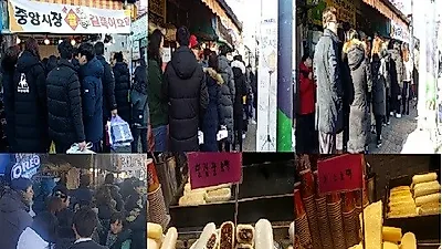 집 꿀을 한번 더 발라 웰빙까지 챙긴 맛과 건강의 속초 "길쭉이호떡" 성황