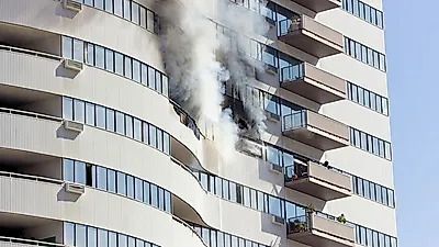 원주 불, 화재 피해로 중앙동 중앙시장 비상…신발가게 시작돼 소방당국 인력 장비 총동원 대응중