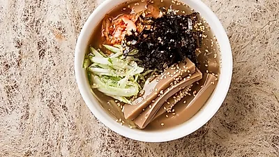[저녁 메뉴 추천] 이냉치냉, 도토리 묵사발...냉면육수로 쉽게 만들어보자