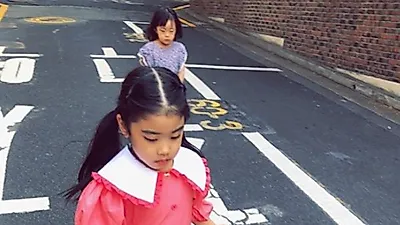 박솔미, 남편 한재석과 결혼 4개월만에..두 딸과 '붕어빵'
