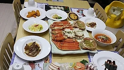 어린이 날 아이들을 위한 하남 맛집, '미사리라이브대게'