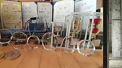 호러퀸 원앤비 하정 "발레 전공 당시  유망주" 트로피를 공개