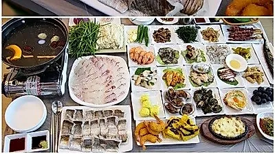 여수맛집, 낭만 가득한 여수서 아름다운 야경 즐기는 하모샤브샤브, 군산횟집