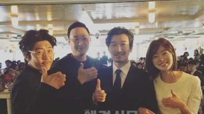 한선화, 안세하 결혼식 참석에 "의리의리하다"....조승우와 팔짱 '눈길'
