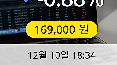 신세계인터내셔날 10일 169,000원 장종료