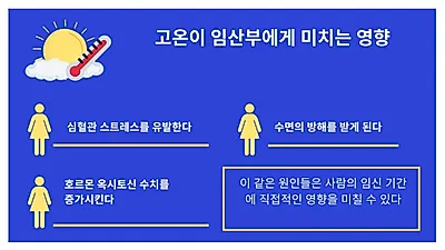 기후 변화, 조기 출산·사산 위험도 높인다