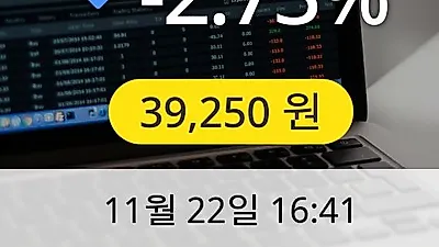 에스에프에이 22일 39,250원 마감
