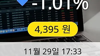 파세코 29일 4,395원 장종료