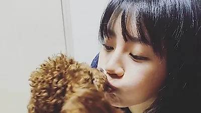혜리, 반려견 호두와 애정 가득 입맞춤 '사랑스러워'