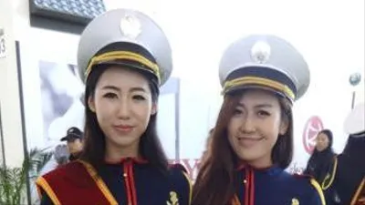 [포토]인기만점 진행요원들,중국 국제 애완용품 박람회 현장