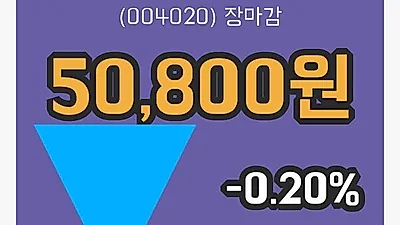 주식마감현대제철 21일 50,800원 장 마쳐...