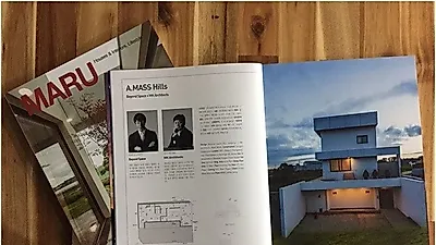평택 미군렌탈하우스 에이메스힐즈, 건축월간지 'MARU' 도 주목