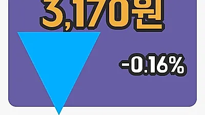 국내주식마감SK증권우 11일 3,170원 장종료...