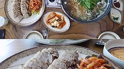 태안 안면도 맛집 '전통딴뚝칼국수', 꽃지해수욕장 여행객들 해물칼국수로 든든한 한끼