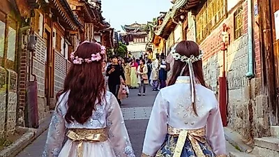 한복 착용시 무료입장되는 경복궁 야간개장, '인코리아한복' 에서 한복대여 서비스 진행