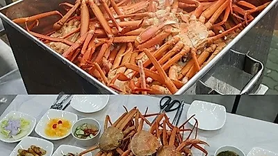 인천 간석동 맛집 '주문진붉은대게무한리필', 산지에서 직송한 홍게찜 무한리필로 제공