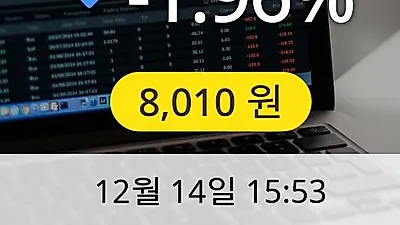 아스타 14일 8,010원 마감보고
