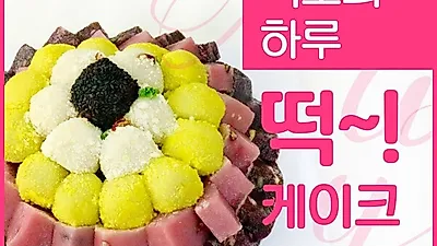 떡보의하루, "남녀노소 부담 없이 즐길 수 있는 떡케이크 맛볼 수 있어"