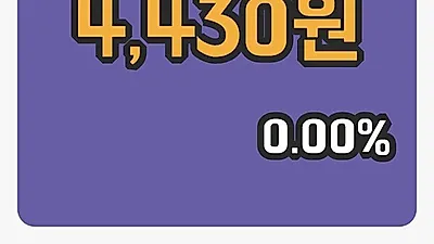 국내주식마감대교우B 26일 4,430원 장 마쳐그래프분석